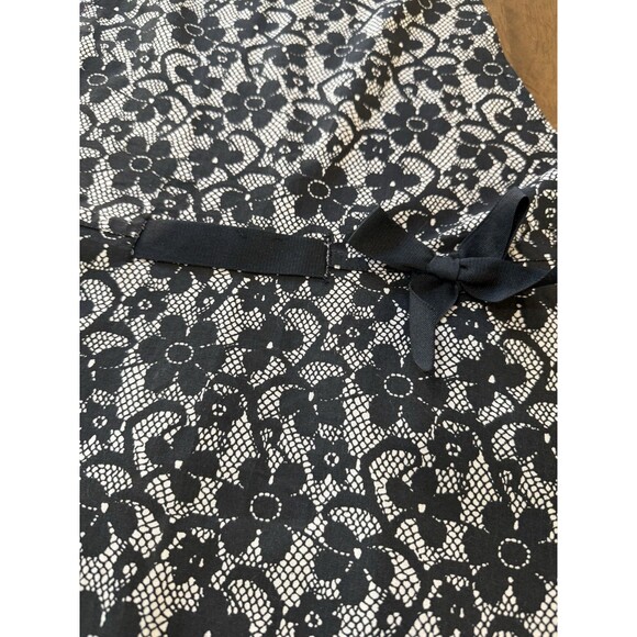 Kay Dee Designs Black Lace Floral Apron Retro Pin-Up Hostess Style Chic Kitchen - Picture 8 of 11